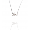 Collar con nombre de Noa en Acero Hipoalergénico 316l