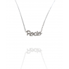 Collar con nombre de Rocío en Acero Hipoalergénico 316l