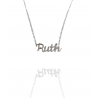 Collar con nombre de Ruth en Acero Hipoalergénico 316l