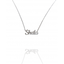 Collar con nombre de Sheila en Acero Hipoalergénico 316l