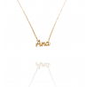 Collar con nombre de Ana en Acero Hipoalergénico 316l