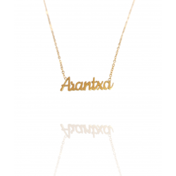 Collar con nombre de Arantxa en Acero Hipoalergénico 316l