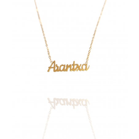 Collar con nombre de Arantxa en Acero Hipoalergénico 316l