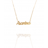 Collar con nombre de Arantxa en Acero Hipoalergénico 316l