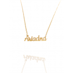Collar con nombre de Ariadna en Acero Hipoalergénico 316l