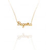 Collar con nombre de Begoña en Acero Hipoalergénico 316l