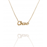 Collar con nombre de Charo en Acero Hipoalergénico 316l