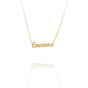 Collar con nombre de Encarna en Acero Hipoalergénico 316l