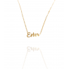 Collar con nombre de Ester en Acero Hipoalergénico 316l