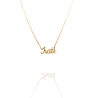 Collar con nombre de Irati en Acero Hipoalergénico 316l