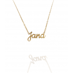 Collar con nombre de Jana en Acero Hipoalergénico 316l