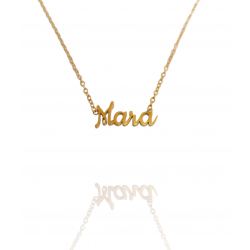 Collar con nombre de Mara en Acero Hipoalergénico 316l