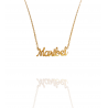Collar con nombre de Maribel en Acero Hipoalergénico 316l