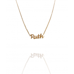 Collar con nombre de Ruth en Acero Hipoalergénico 316l