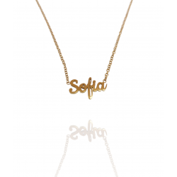 Collar con nombre de Sofía en Acero Hipoalergénico 316l