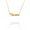 Collar con nombre de Teresa en Acero Hipoalergénico 316l