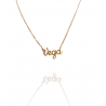 Collar con nombre de Vega en Acero Hipoalergénico 316l
