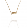 Collar con nombre de Jesús en Acero Hipoalergénico 316l