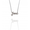Collar con nombre de José en Acero Hipoalergénico 316l