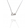 Collar con nombre de Luis en Acero Hipoalergénico 316l
