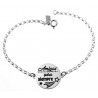 Pulsera Amigas para Siempre en Plata de Ley 925