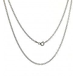 Cadena 40cm Forzada en Plata de Ley 925mls