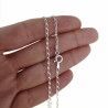 Cadena 40cm Bilbao en Plata de Ley 925mls