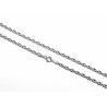 Cadena 45cm Calabrote en Plata de Ley 925mls