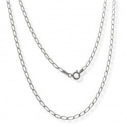 Cadena 45cm Bilbao en Plata de Ley 925mls