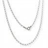 Cadena 45cm Bilbao en Plata de Ley 925mls