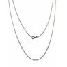 Cadena 45cm Forzada en Plata de Ley 925mls