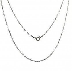 Cadena 40cm Forzada en Plata de Ley 925mls