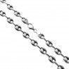 Cadena 60cm Calabrote en Plata de Ley 925mls