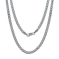 Cadena 60cm Marina en Plata de Ley 925mls