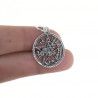 Colgante Medalla Tetragramatón en Plata de Ley 925mls