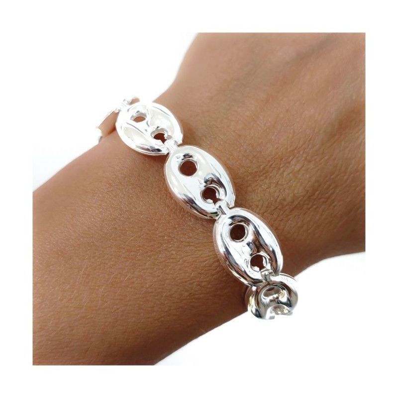 Pulsera Calabrote en Plata de Ley 925mls