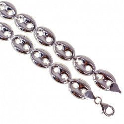 Pulsera Calabrote en Plata de Ley 925mls