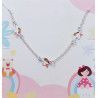 Pulsera Infantil de Unicornios en Plata de Ley 925mls