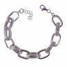 Pulsera Asas Huecas Greca en Plata de Ley 925mls