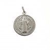 Colgante Medalla de San Benito Protector en Plata de Ley 925mls
