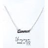 Gargantilla con Nombre Personalizado Horizontal en Plata de Ley 925mls