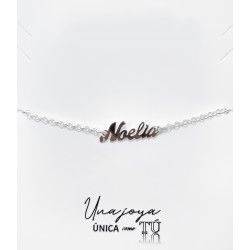 Pulsera con Nombre Personalizado en Plata de Ley 925mls