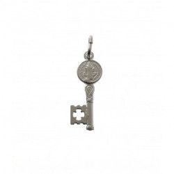 Colgante de Llave de San Benito en Plata de Ley 925mls